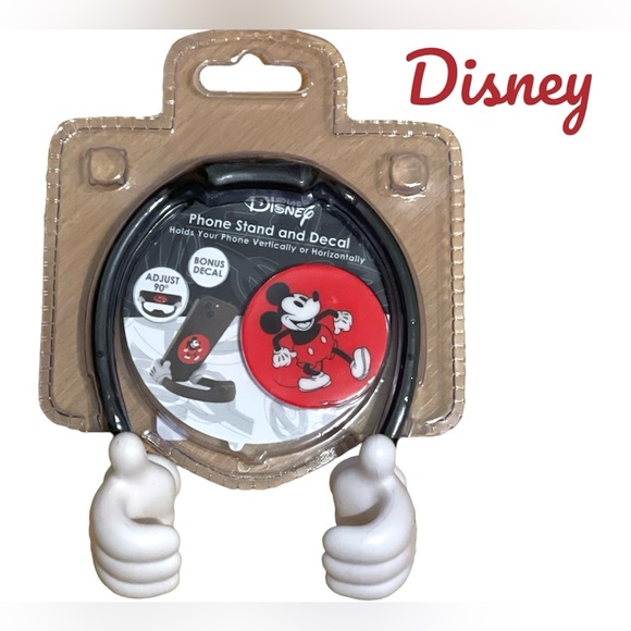 Disney Other - NEW! DISNEY PHONE STAND & DECAL